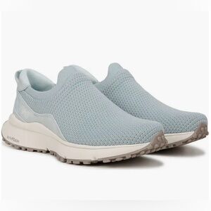 Ryka Ester Blue Washable Slip-On Sneakers with arch support